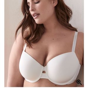 NWT Addition Elle Padded Demi Cup Bra 42B